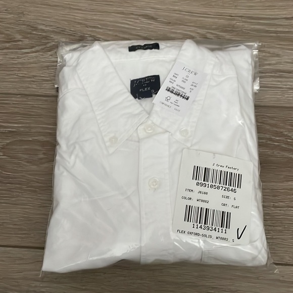 J Crew Factory Flex oxford casual shirt J6180 - Picture 4 of 4